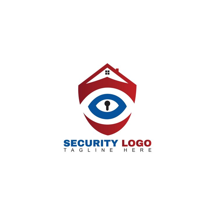 El logotipo de seguridad del hogar