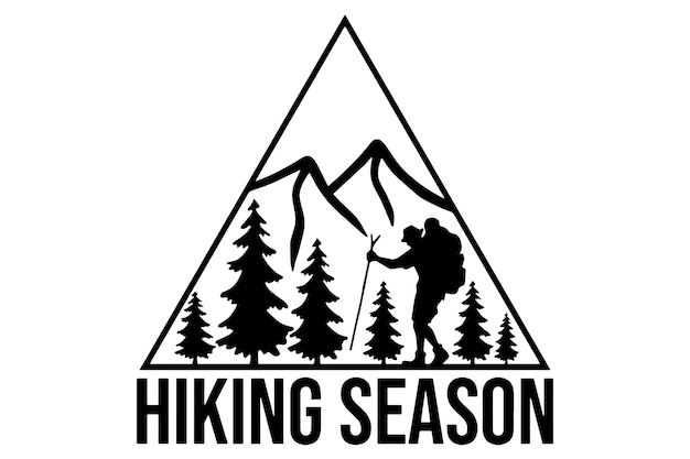 Logotipo Senderismo Temporada
