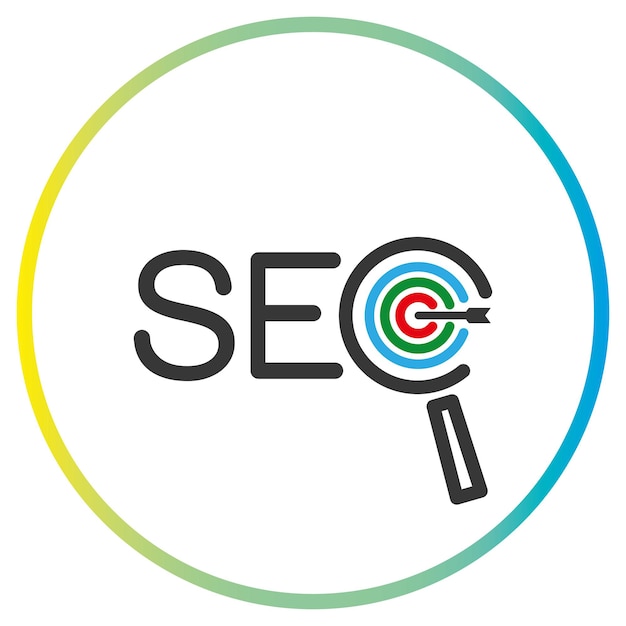 el logotipo de SEO, el vector de iconos