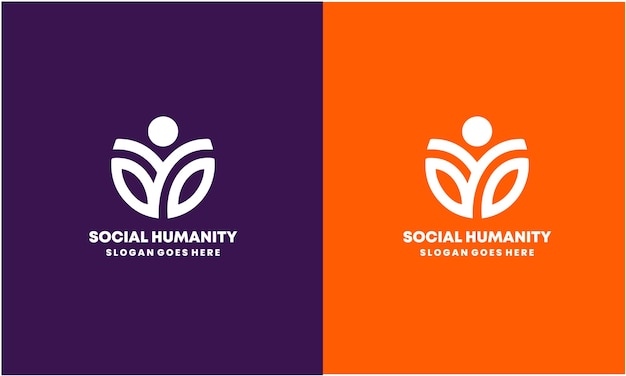 un logotipo para el ser humano social