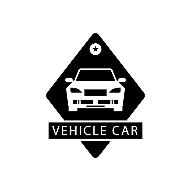 Vector logotipo del servicio de reparación de automóviles y vehículos