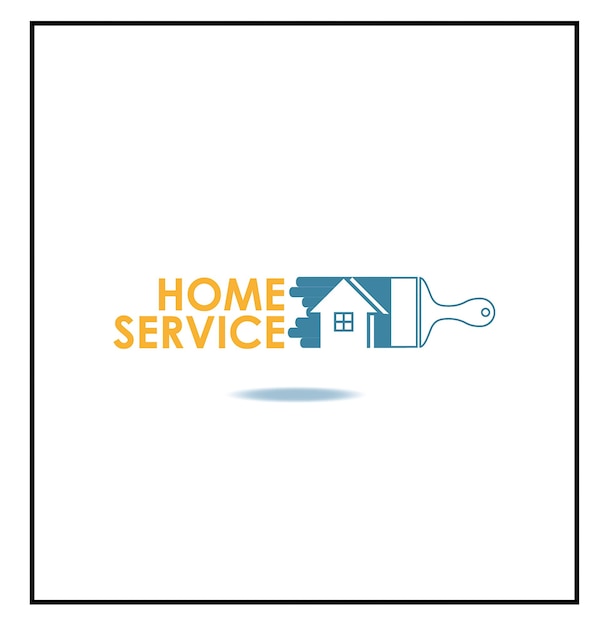 Logotipo de servicios para el hogar, reparación del hogar