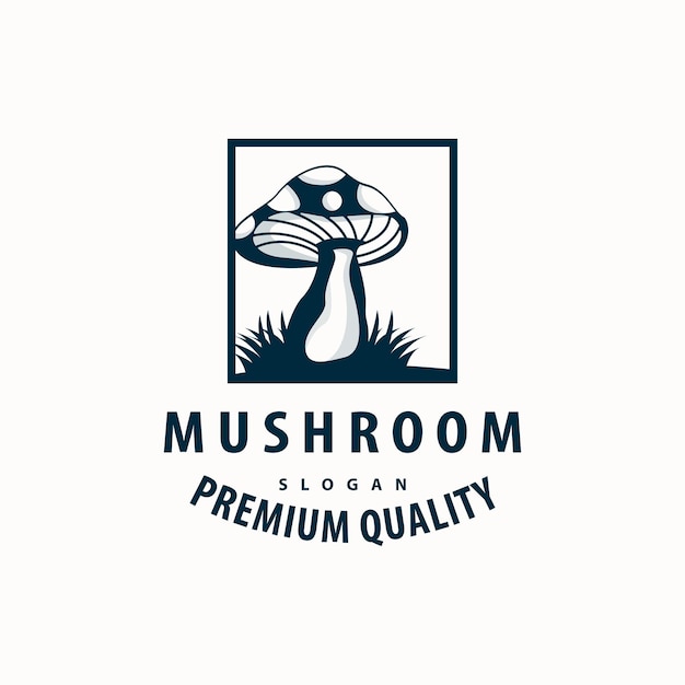Logotipo de setas Simplemente minimalista Retro silueta de plantas diseño de plantaciones marca comercial