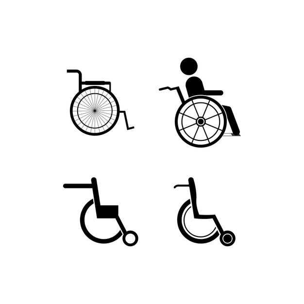 Logotipo de silla de ruedas
