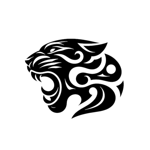 El logotipo de la silueta majestuosa celebra la majestuosidad natural