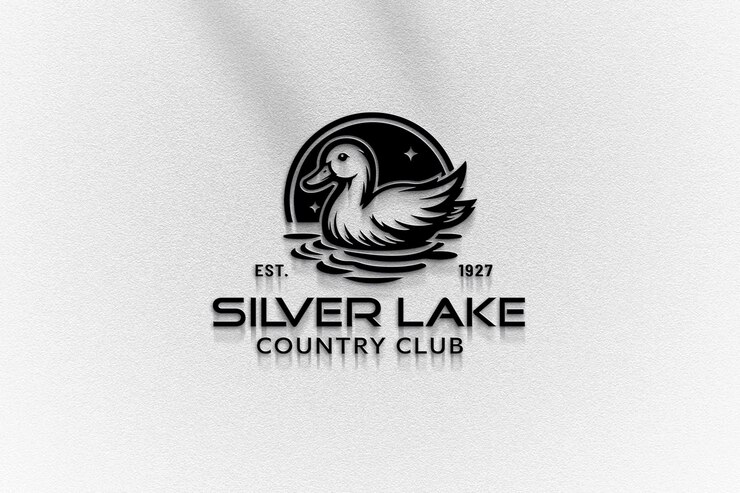 El logotipo del Silver Lake Country Club