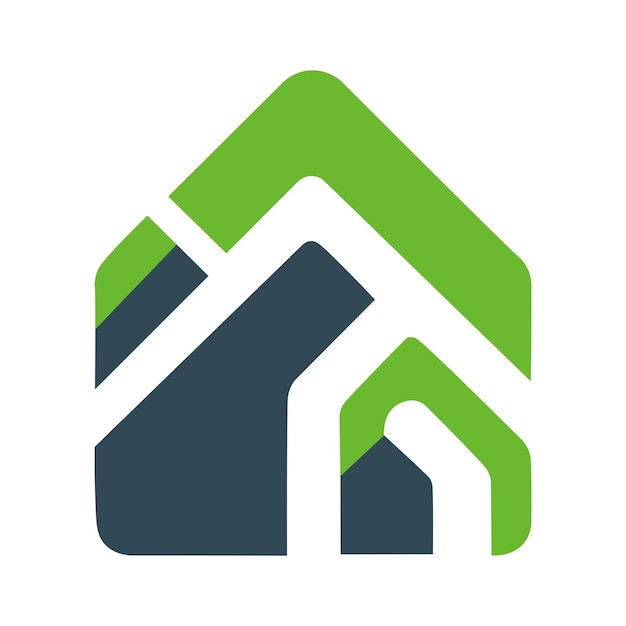 El logotipo simboliza la construcción y la limpieza ecológicas con un enfoque en la innovación