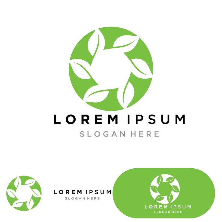 Vector logotipo y símbolo de cuidado familiar.