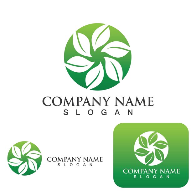 Logotipo y símbolo de cuidado familiar.