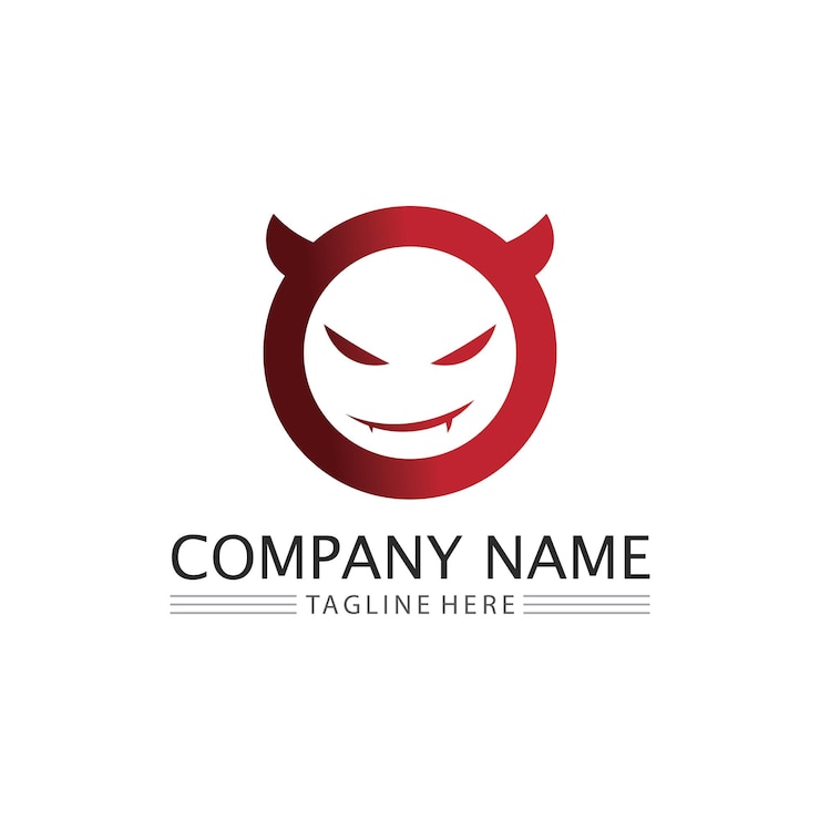 Vector logotipo y símbolos del círculo de tecnología empresarial o logo diseño gráfico vectorial