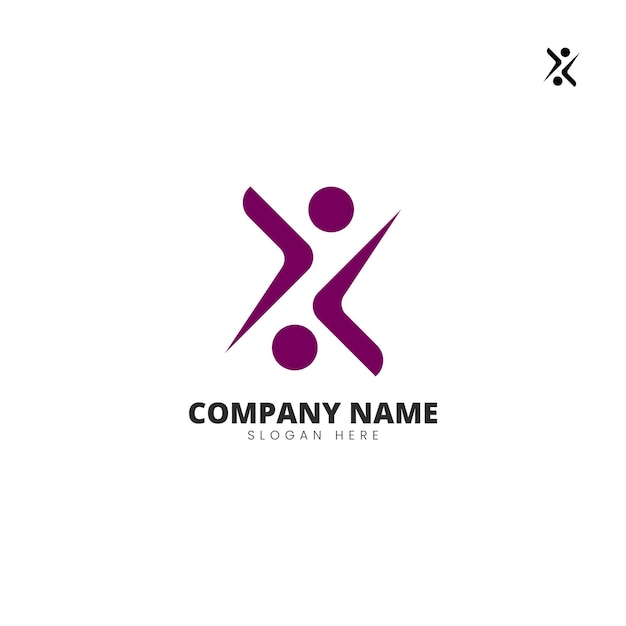 Logotipo de sinergia para las organizaciones