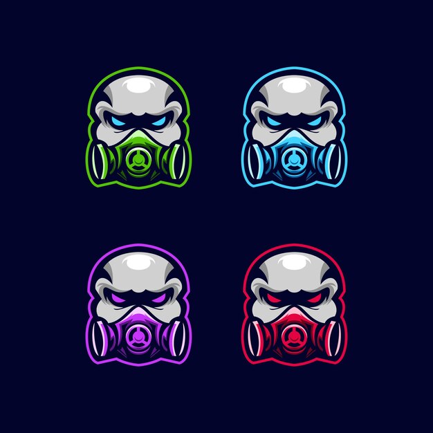Logotipo de skul esports