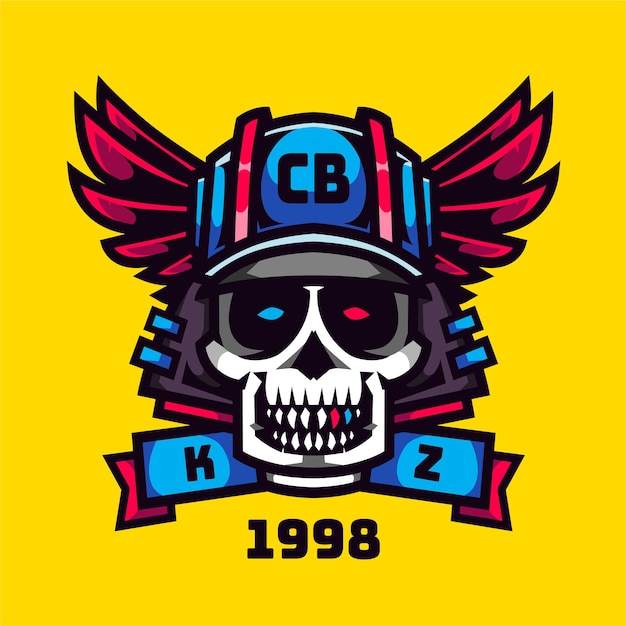 Logotipo del skull rider club