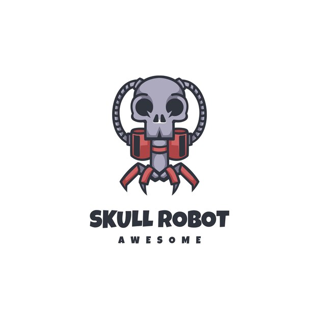 Logotipo de Skull Robot
