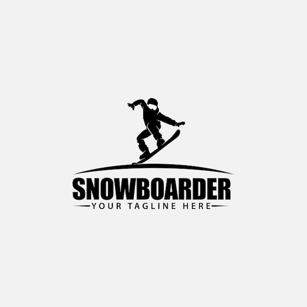 Logotipo de snowboard
