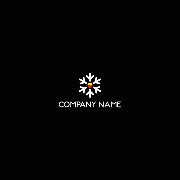 El logotipo del sol y el copo de nieve