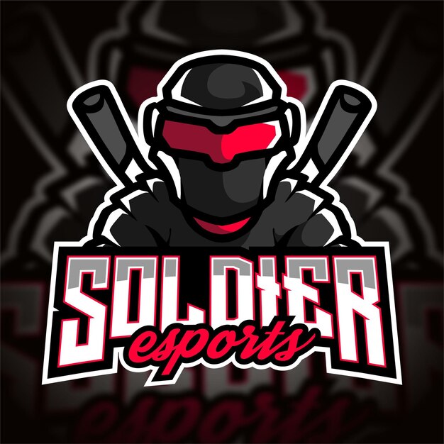 Logotipo de soldier esport gaming