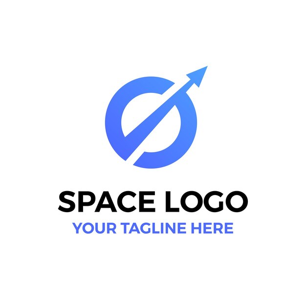 El logotipo de la Solución de Astronauta de la Nave Espacial del Planeta