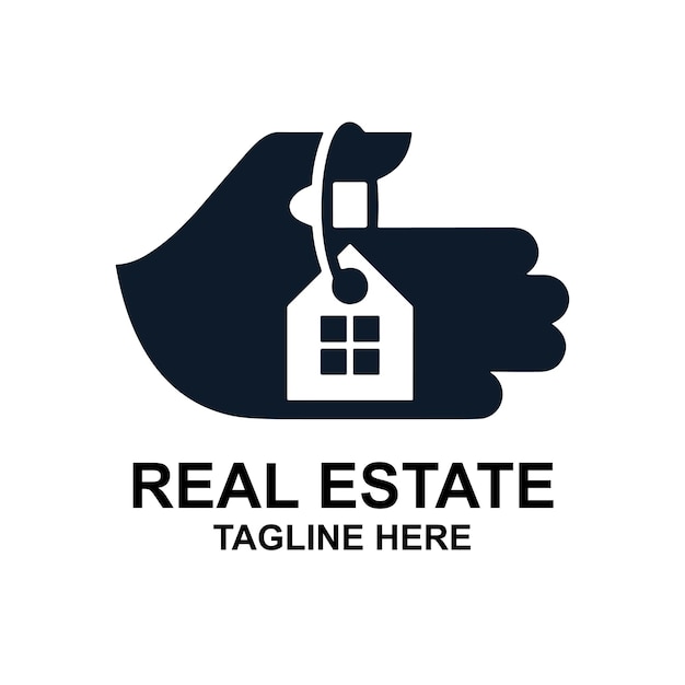 Logotipo para soluciones inmobiliarias para el hogar que es una solución para el hogar