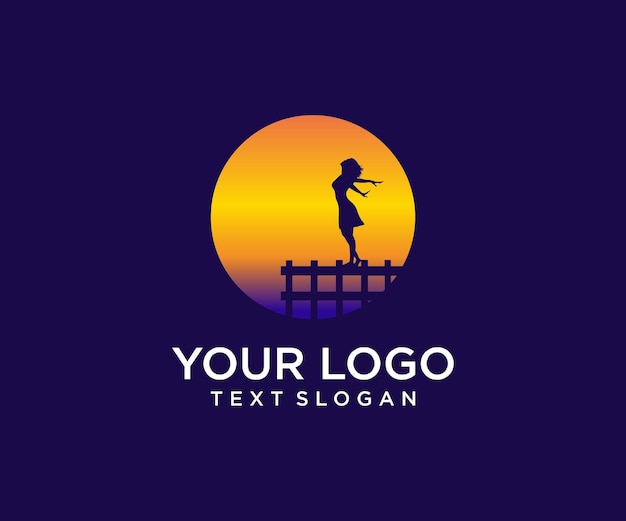 logotipo de la sombra del crepúsculo