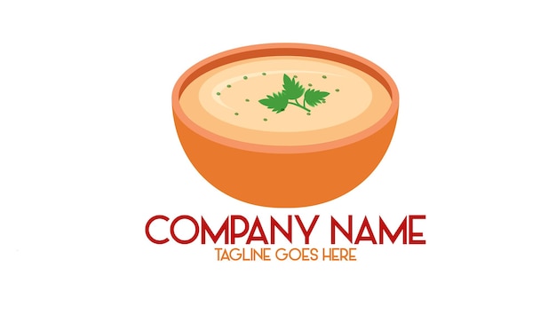 Logotipo de sopa de pollo