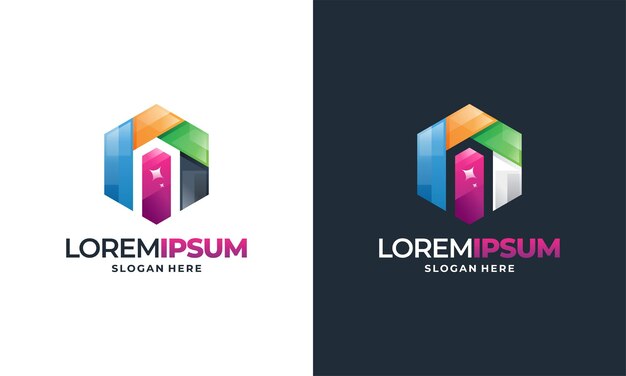 Logotipo de Sparkle Home para una industria más limpia, Ilustración de Vector de servicio de limpieza