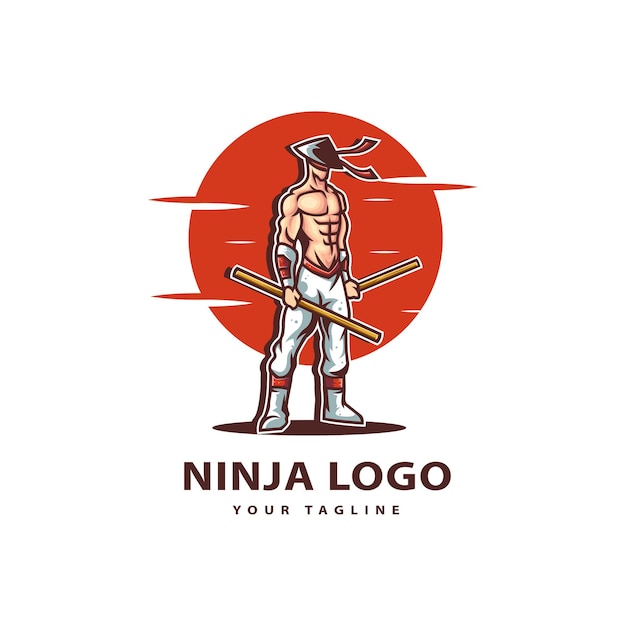 Logotipo de Stick ninja