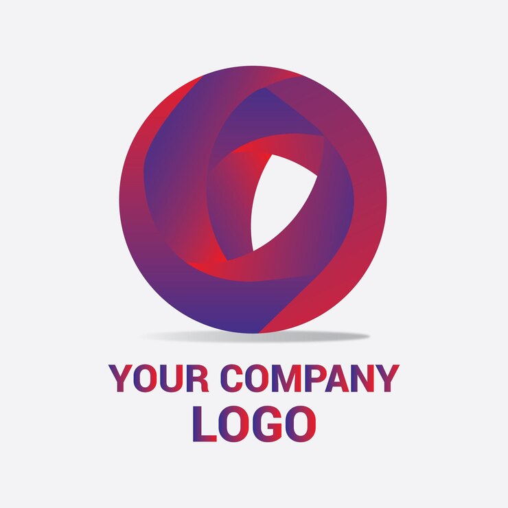 un logotipo de su empresa que diga su logotipo de empresa