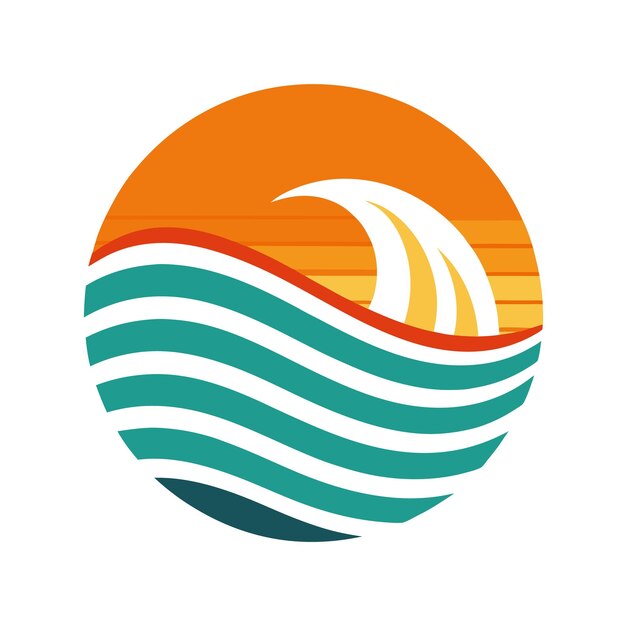 Logotipo de Sunset Wave