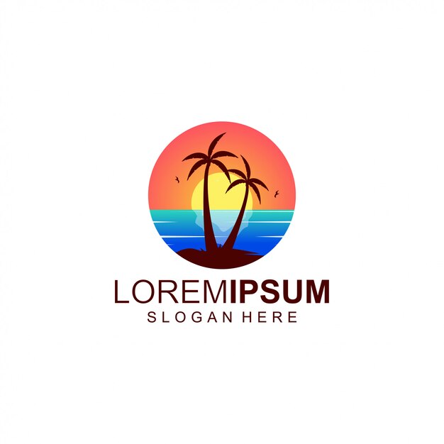 El logotipo de Sunset