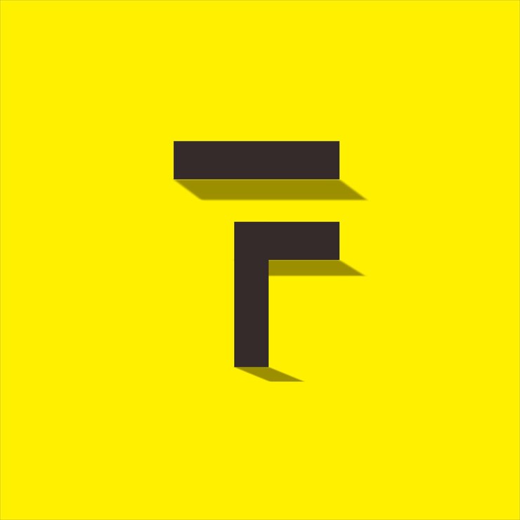 Vector el logotipo t_f_black