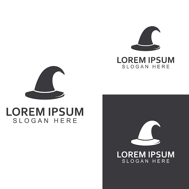Logotipo de la tapa del asistente Mediante el uso de la plantilla de ilustración del concepto de diseño vectorial