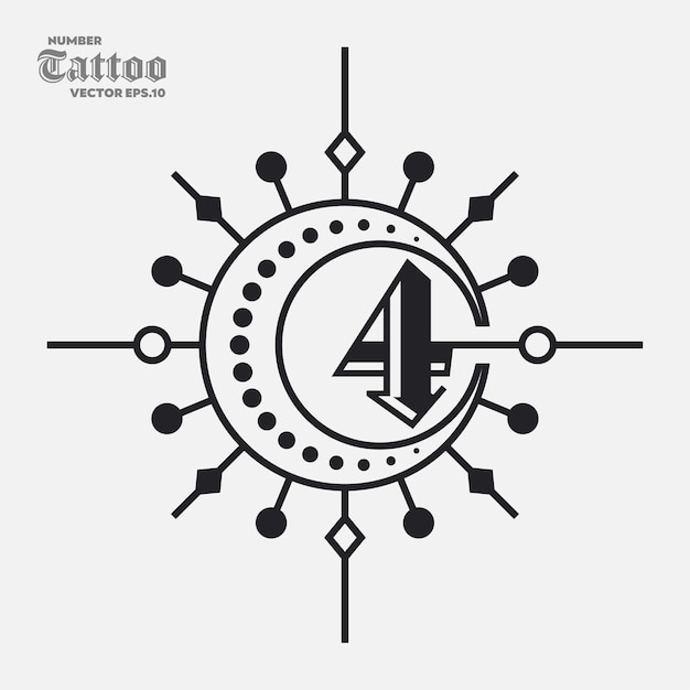 Logotipo del tatuaje número 4