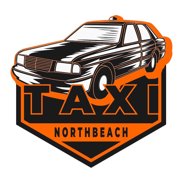 Logotipo de taxi northbeach