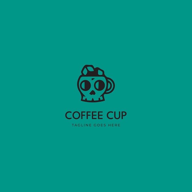 El logotipo de la taza de café del Día Internacional del Café