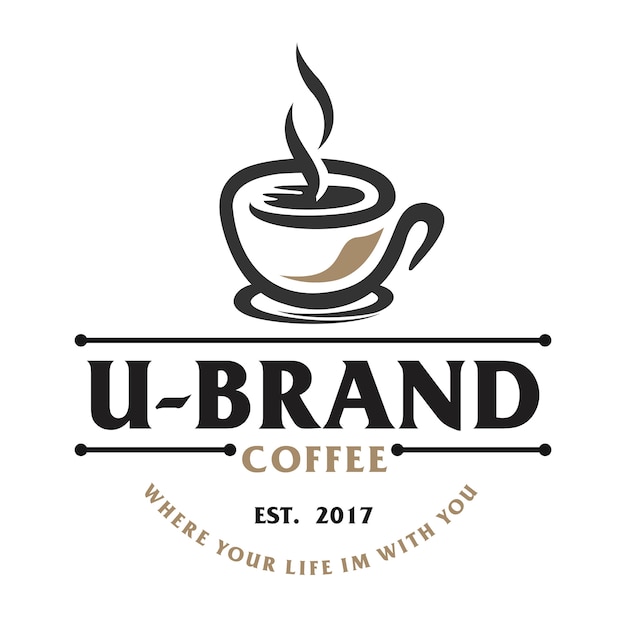 Logotipo de la taza de café