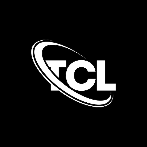 Logotipo TCL TCL letra TCL letra diseño logotipo Iniciales TCL logotipo vinculado con círculo y mayúscula monograma logotipo TCL tipografía para negocios de tecnología y marca inmobiliaria