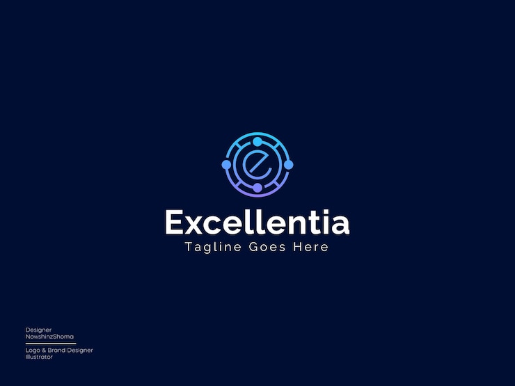 Vector el logotipo de tech excellentia