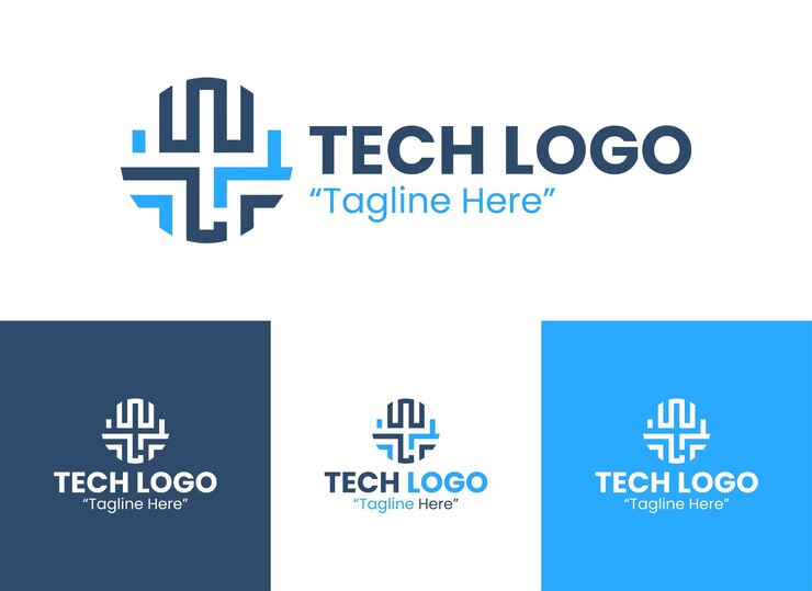 Vector el logotipo de tech