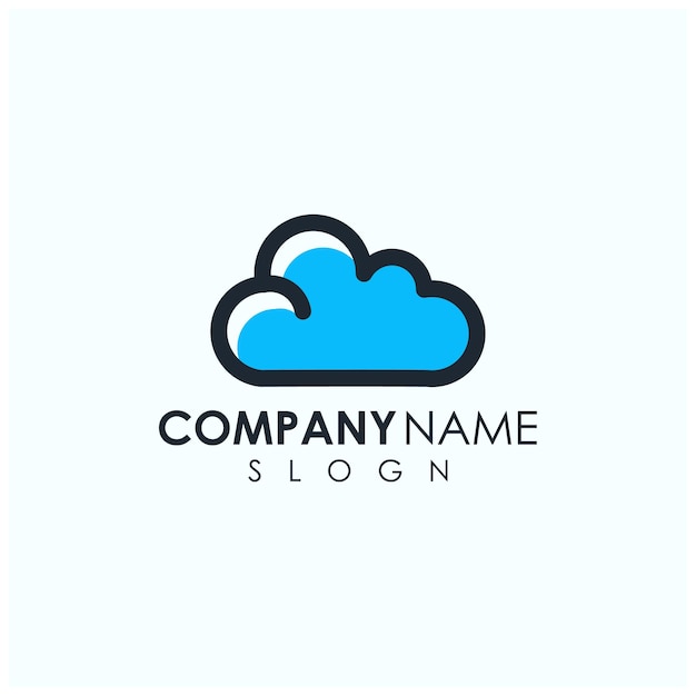 logotipo de la tecnología del cielo