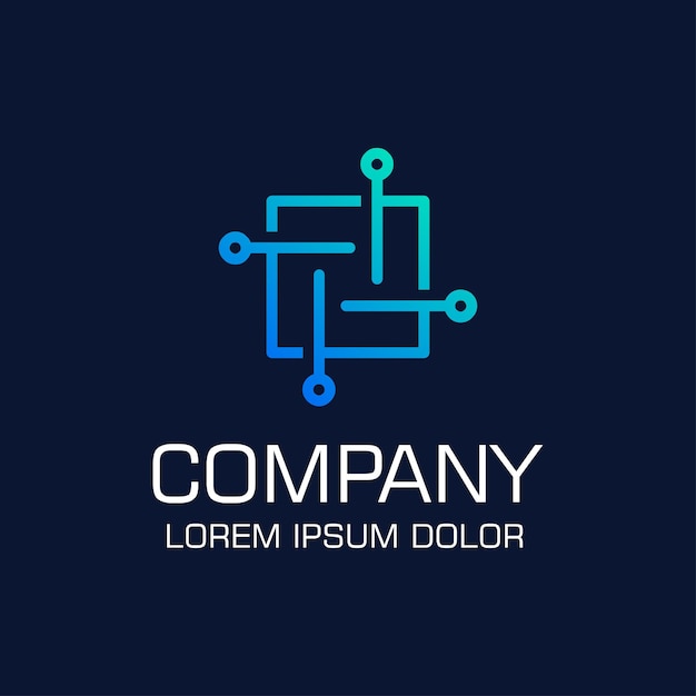 logotipo de la tecnología creativa