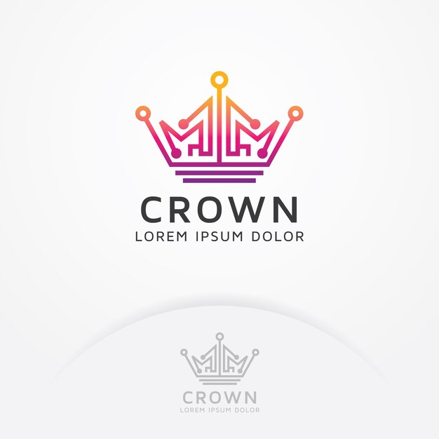 Logotipo de la tecnología Crown