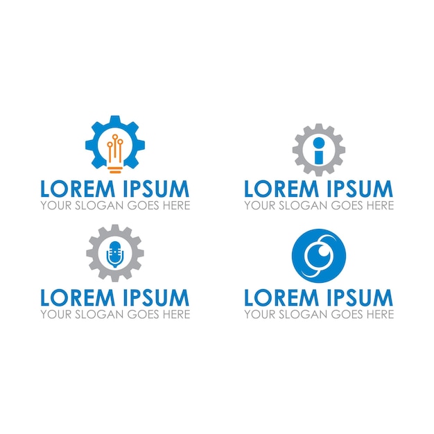 logotipo de tecnología digital logotipo de tecnología