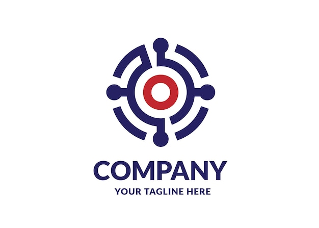 Logotipo de la tecnología de enlace circular conectado