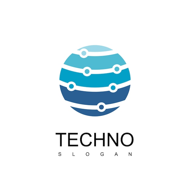 Logotipo de tecnología global