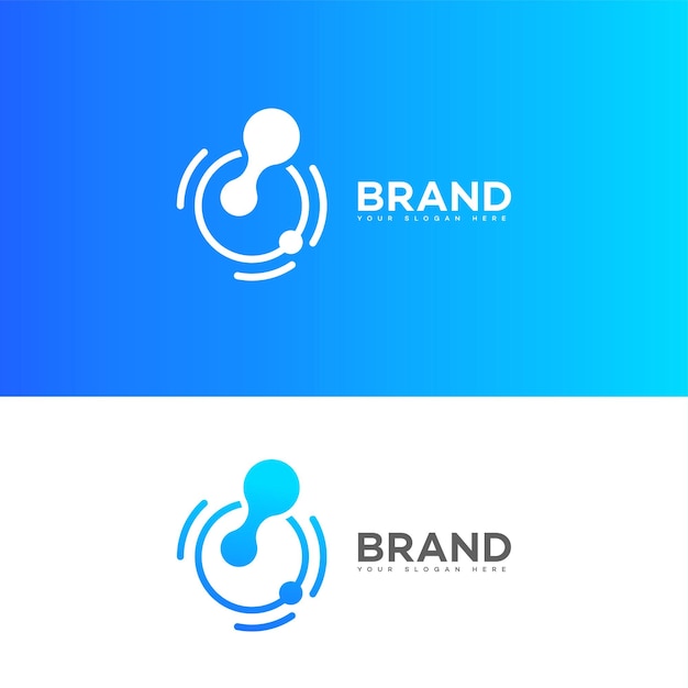 El logotipo de la tecnología global