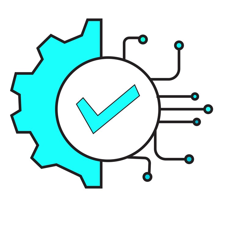 Logotipo de tecnología con inteligencia artificial