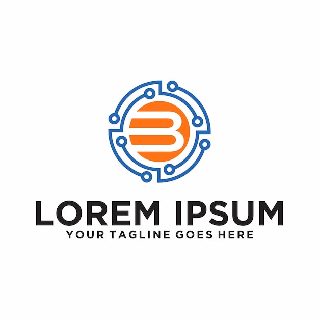 El logotipo de la tecnología de minería de Bitcoin