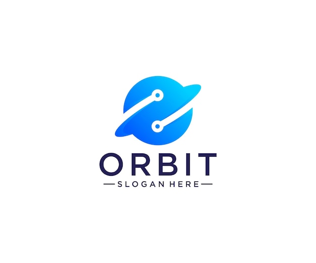 Logotipo de la tecnología de órbita