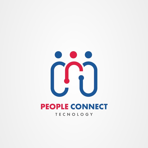 El logotipo de la tecnología People Connect
